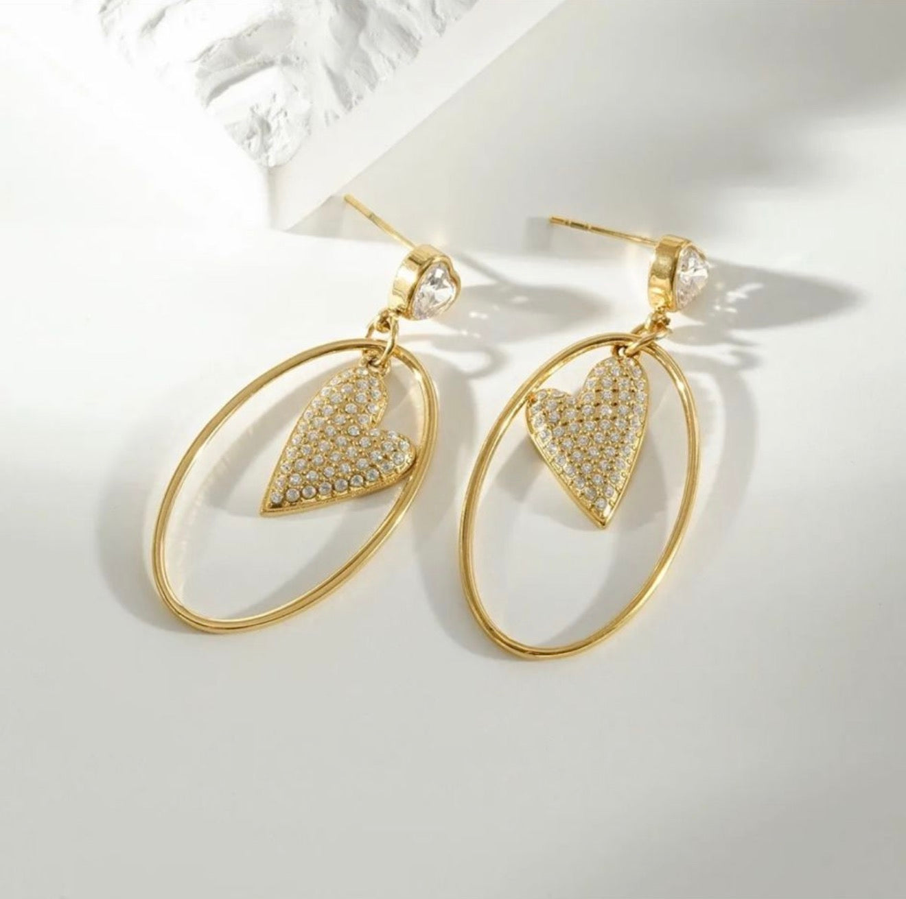 Boucle d’oreille COEUR LUCYA