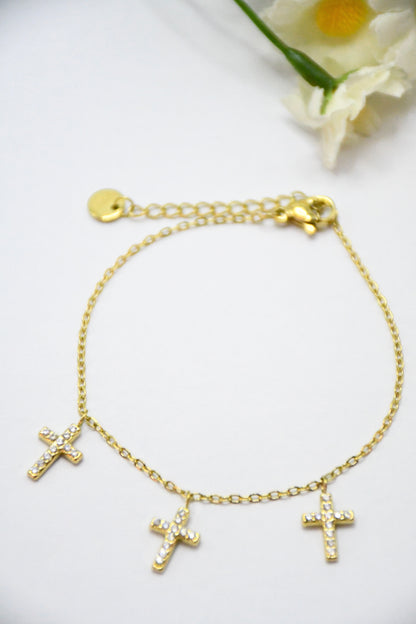 Bracelet croix LANY