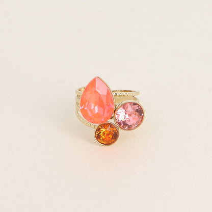 BAGUE CRYSTAL GOUTTE