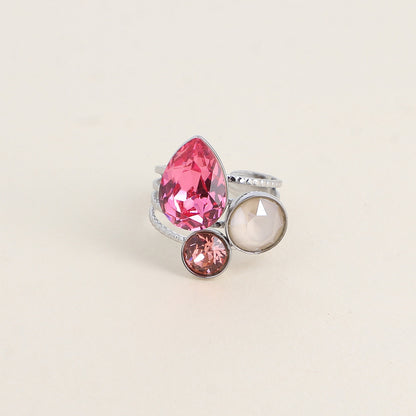 BAGUE CRYSTAL GOUTTE