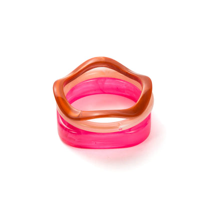 Bracelet résine multi NATA