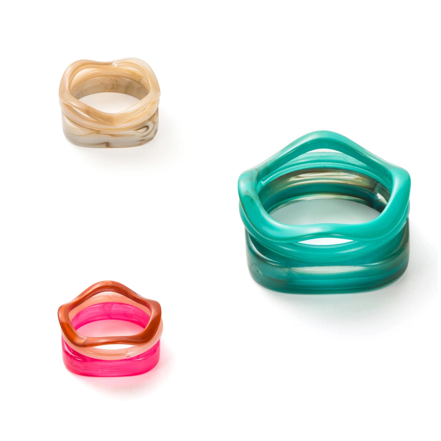 Bracelet résine multi NATA