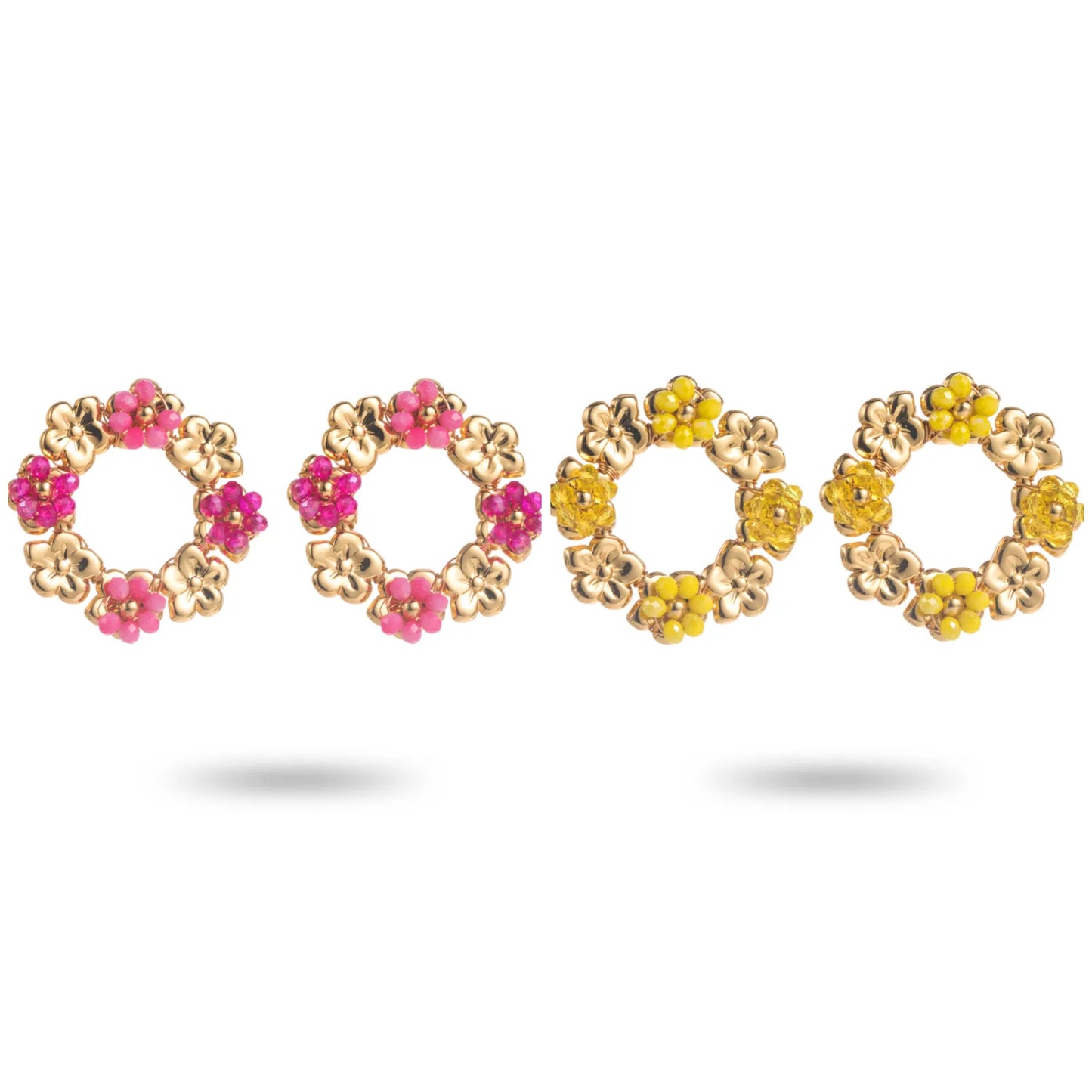Boucle d’oreille FLORALE