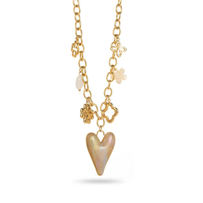 Collier cœur LYRA