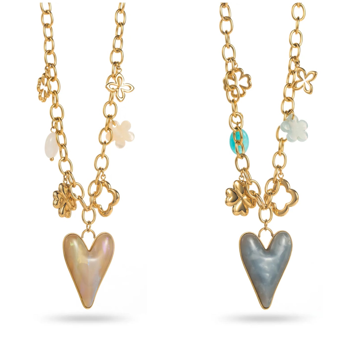 Collier cœur LYRA