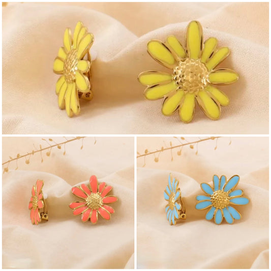 Boucle d’oreille CLIPS MARGUERITE