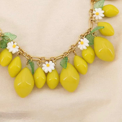 Collier BRELOQUE CITRONNÉE