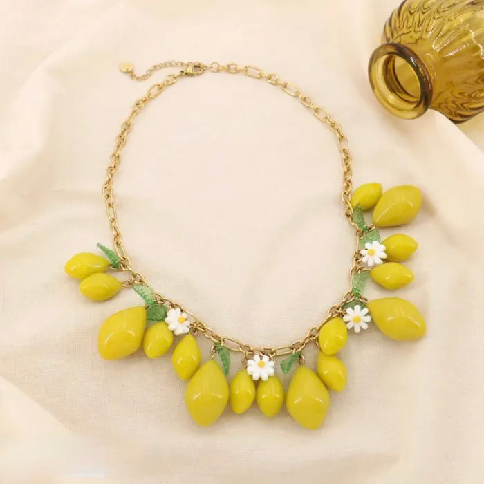 Collier BRELOQUE CITRONNÉE