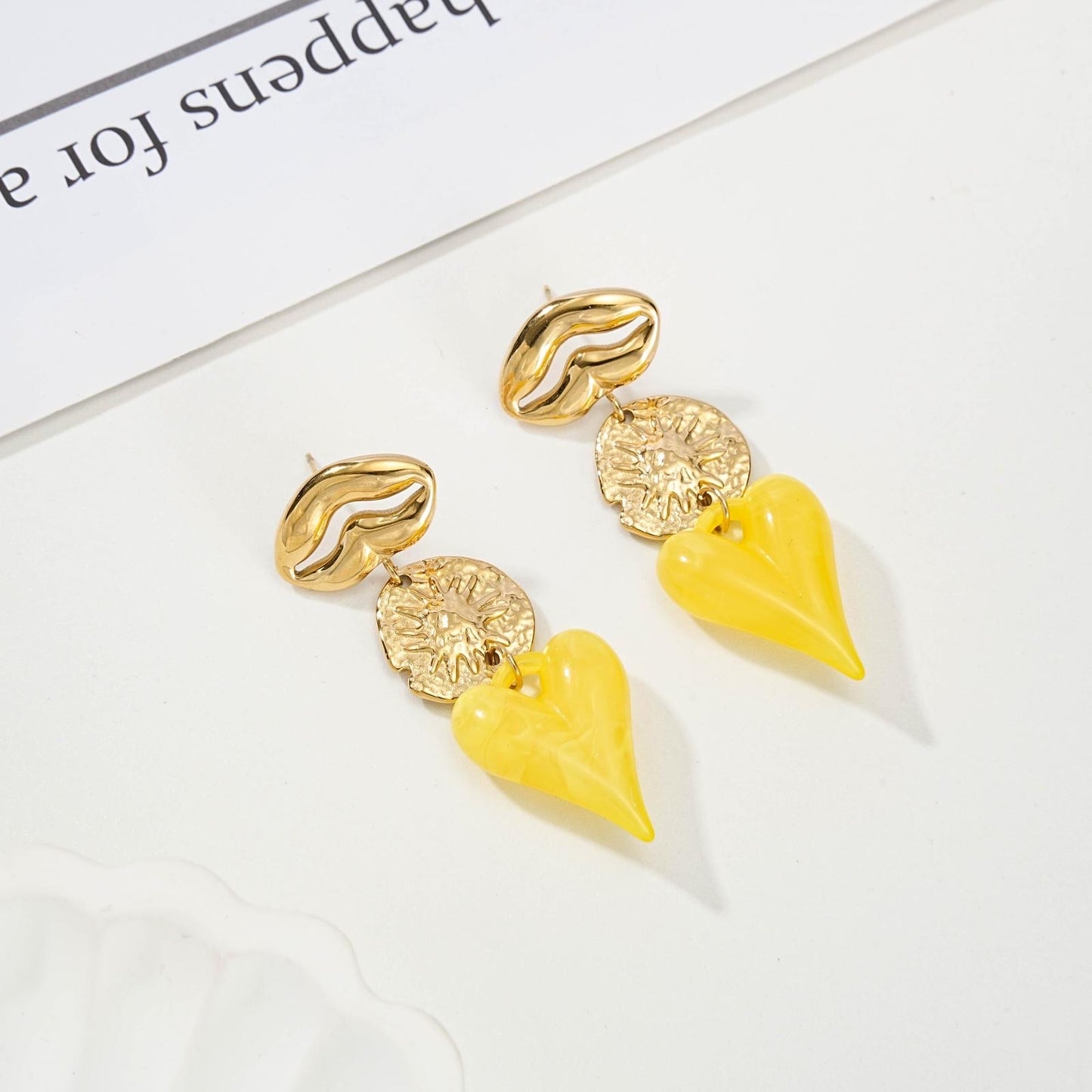 Boucle D’OREILLE cœur LINA