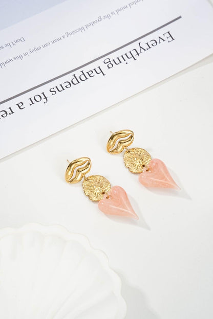 Boucle D’OREILLE cœur LINA