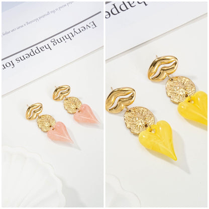 Boucle D’OREILLE cœur LINA