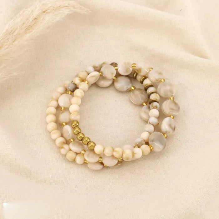 Bracelet élastique résine ONARA