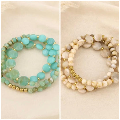 Bracelet élastique résine ONARA