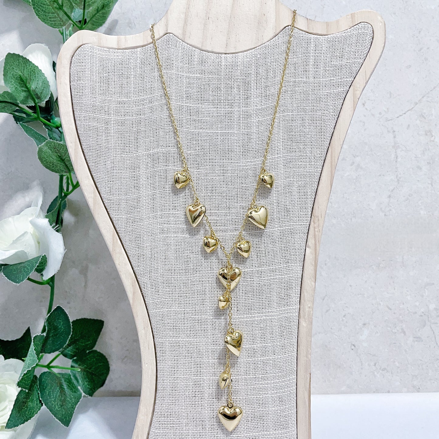 Collier Y cœur SONIA