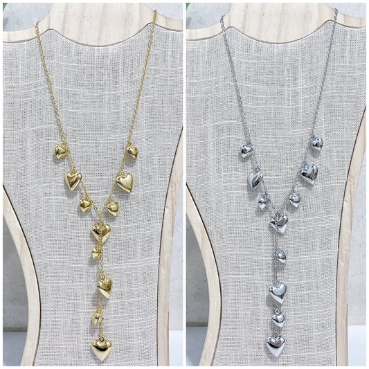 Collier Y cœur SONIA
