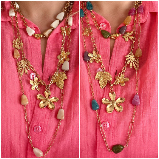 Collier TRIPLE LANA