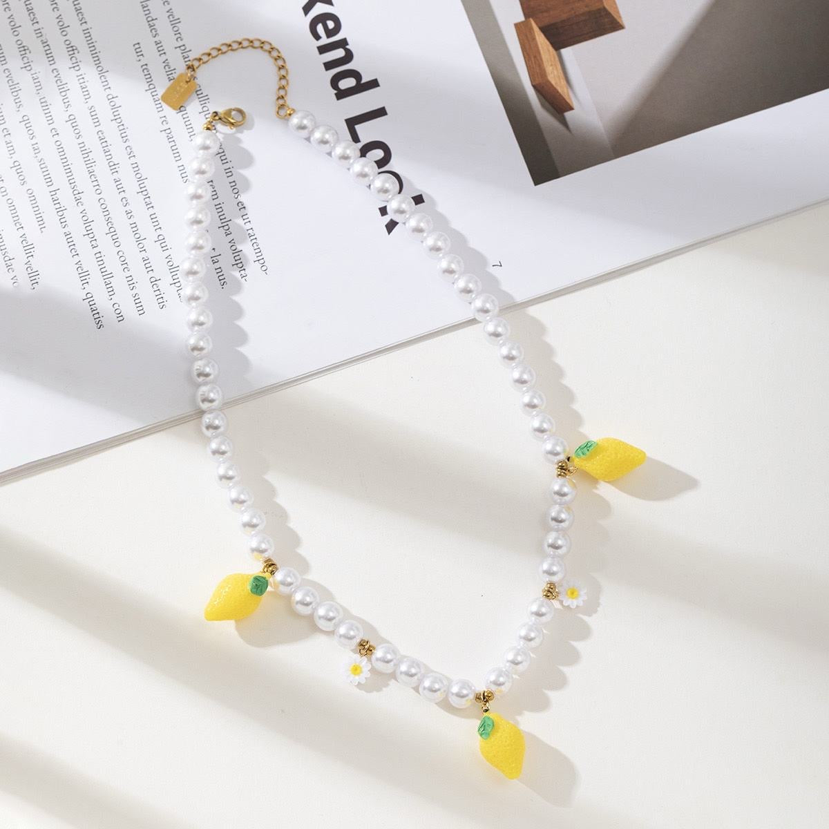 Collier CITRONNA