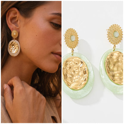 Boucle d’oreille NINA existe en jaune