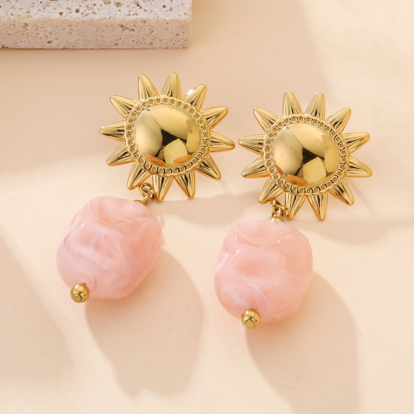 Boucle d’oreille SUN