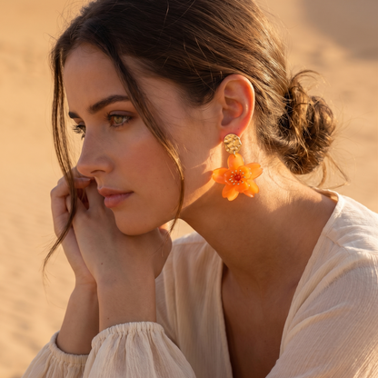 Boucle d’oreille FLEUR ÉLINE