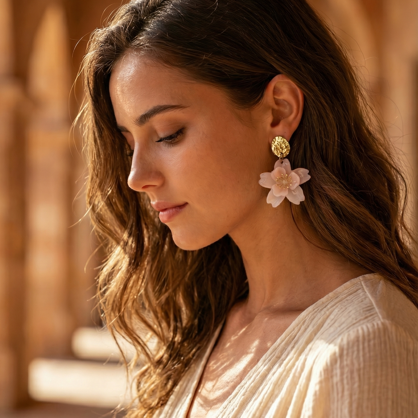 Boucle d’oreille FLEUR ÉLINE