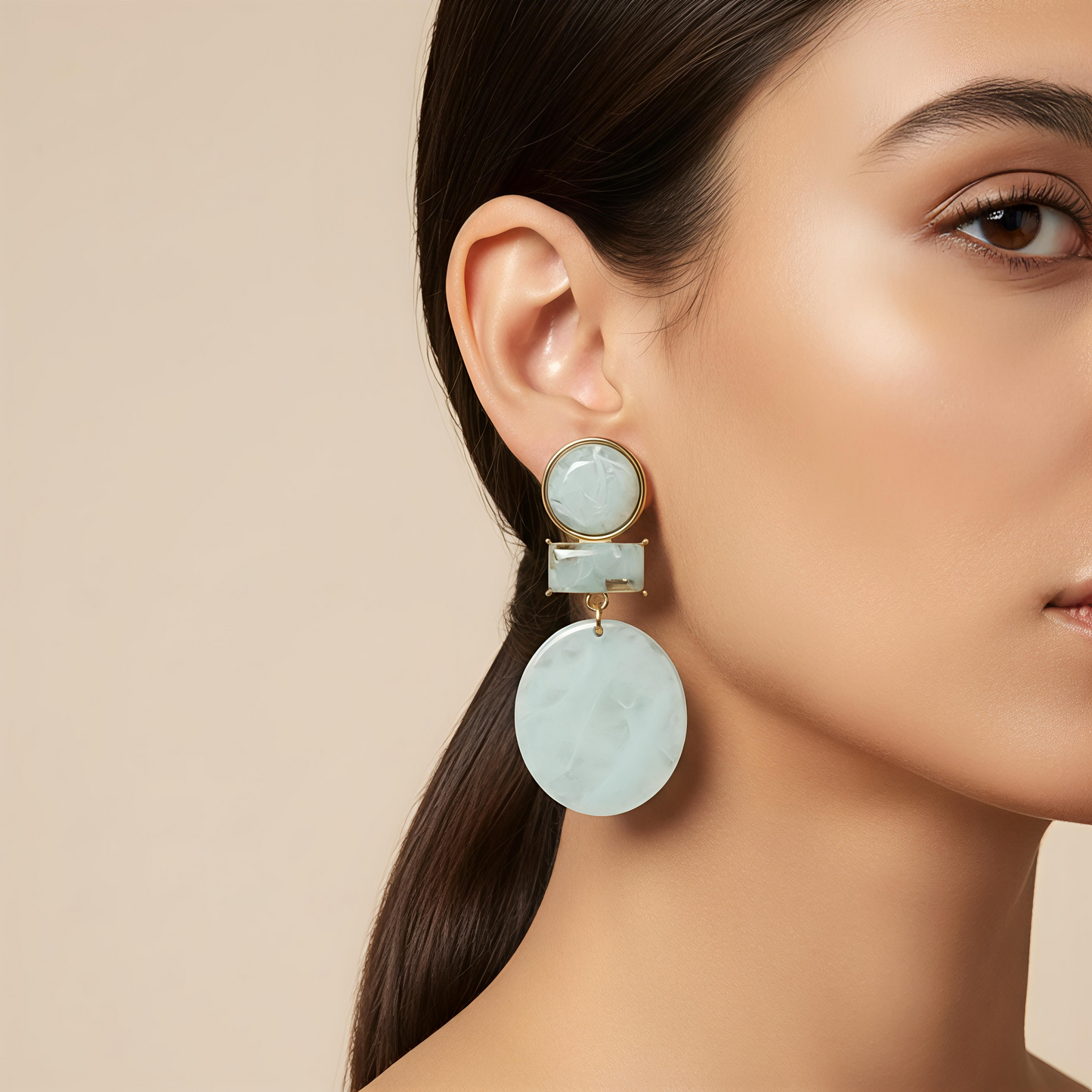 Boucle d’oreille LUNA