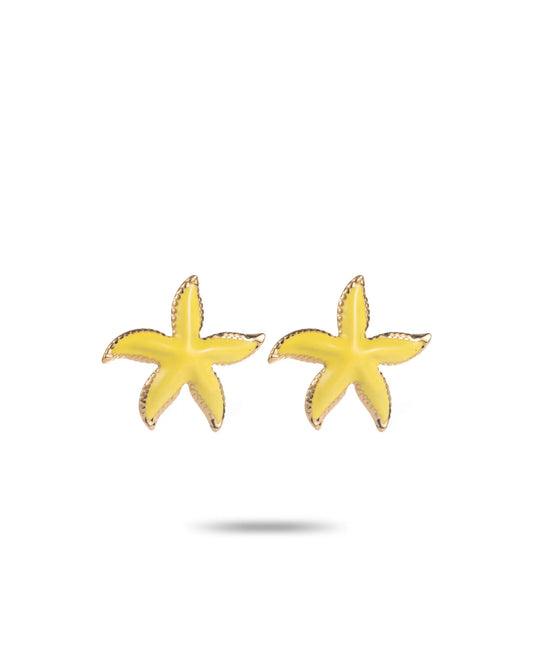 Boucle d’oreille ÉTOILE JAUNE