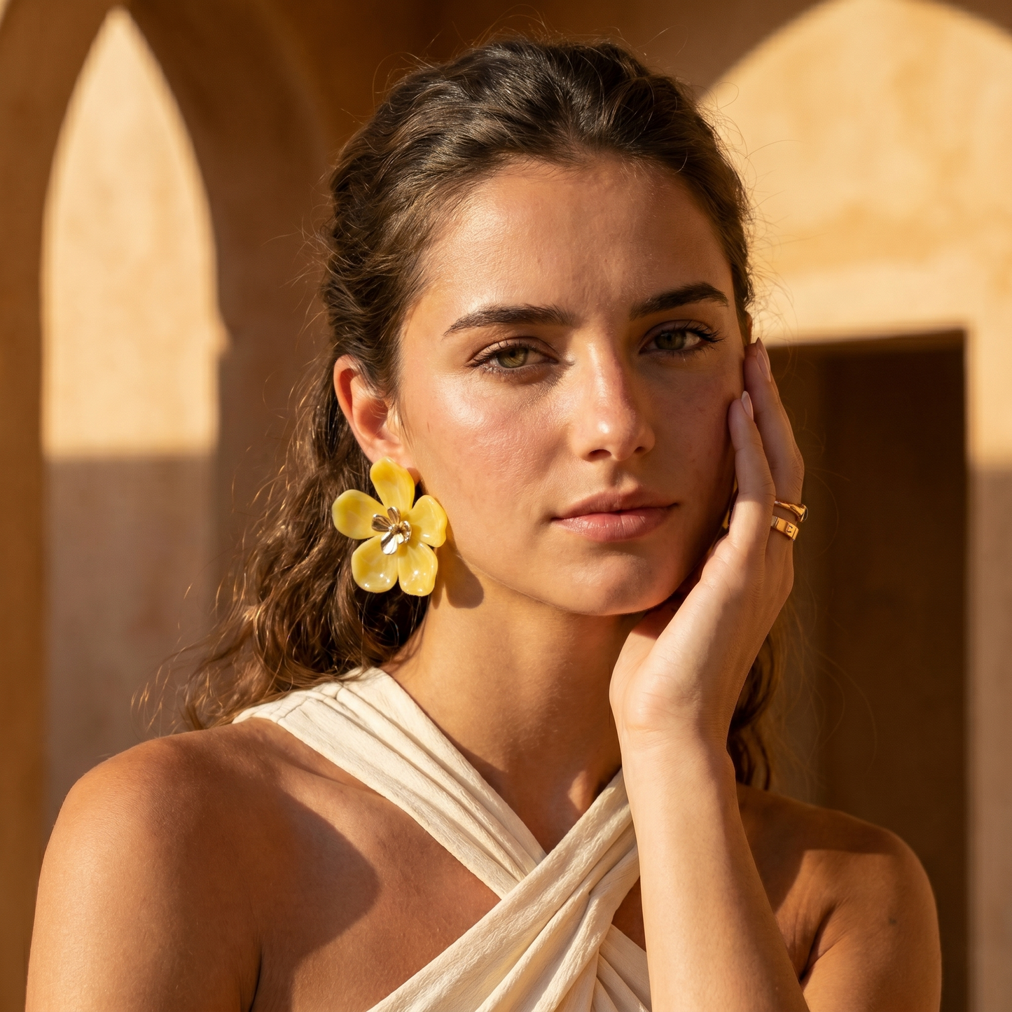 Boucle d’oreille FLEUR ELISA