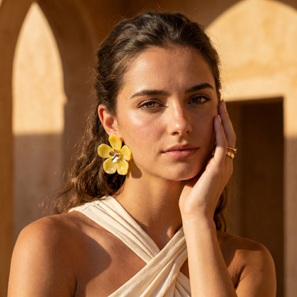 Boucle d’oreille FLEUR ELISA