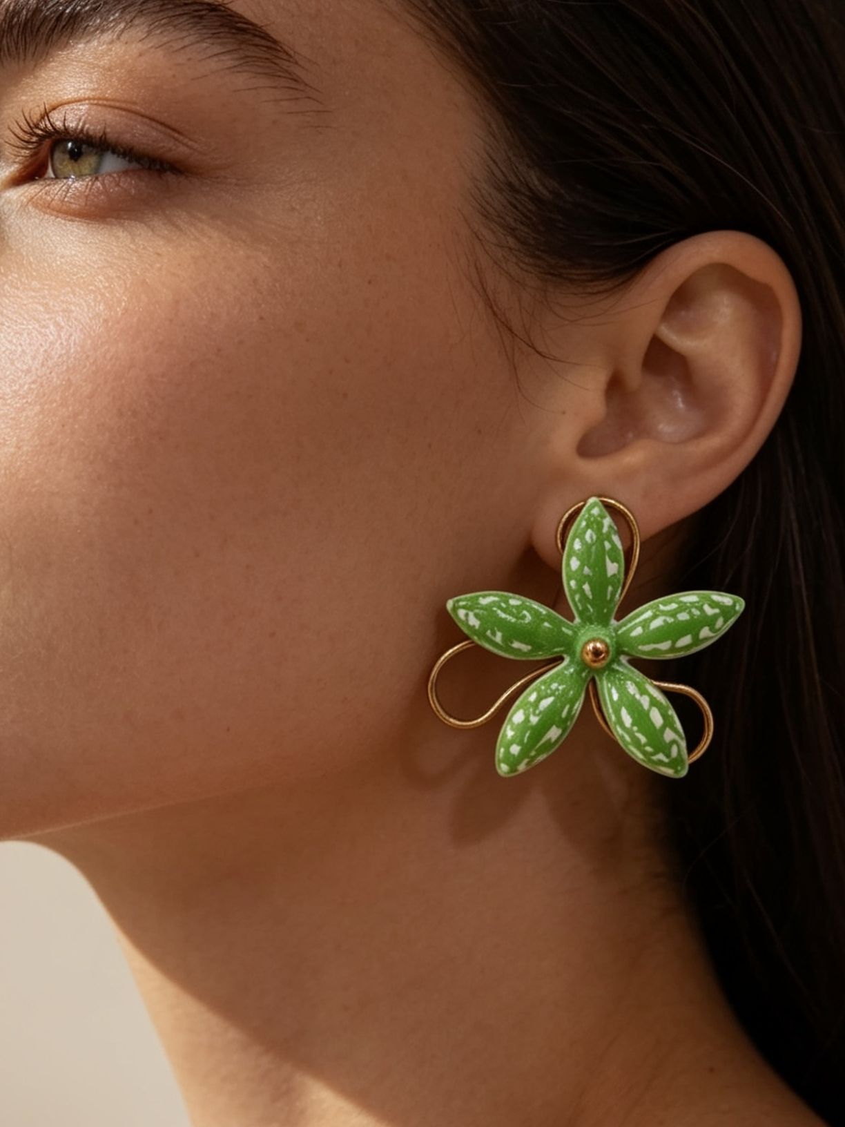Boucle d’oreille FLEURA