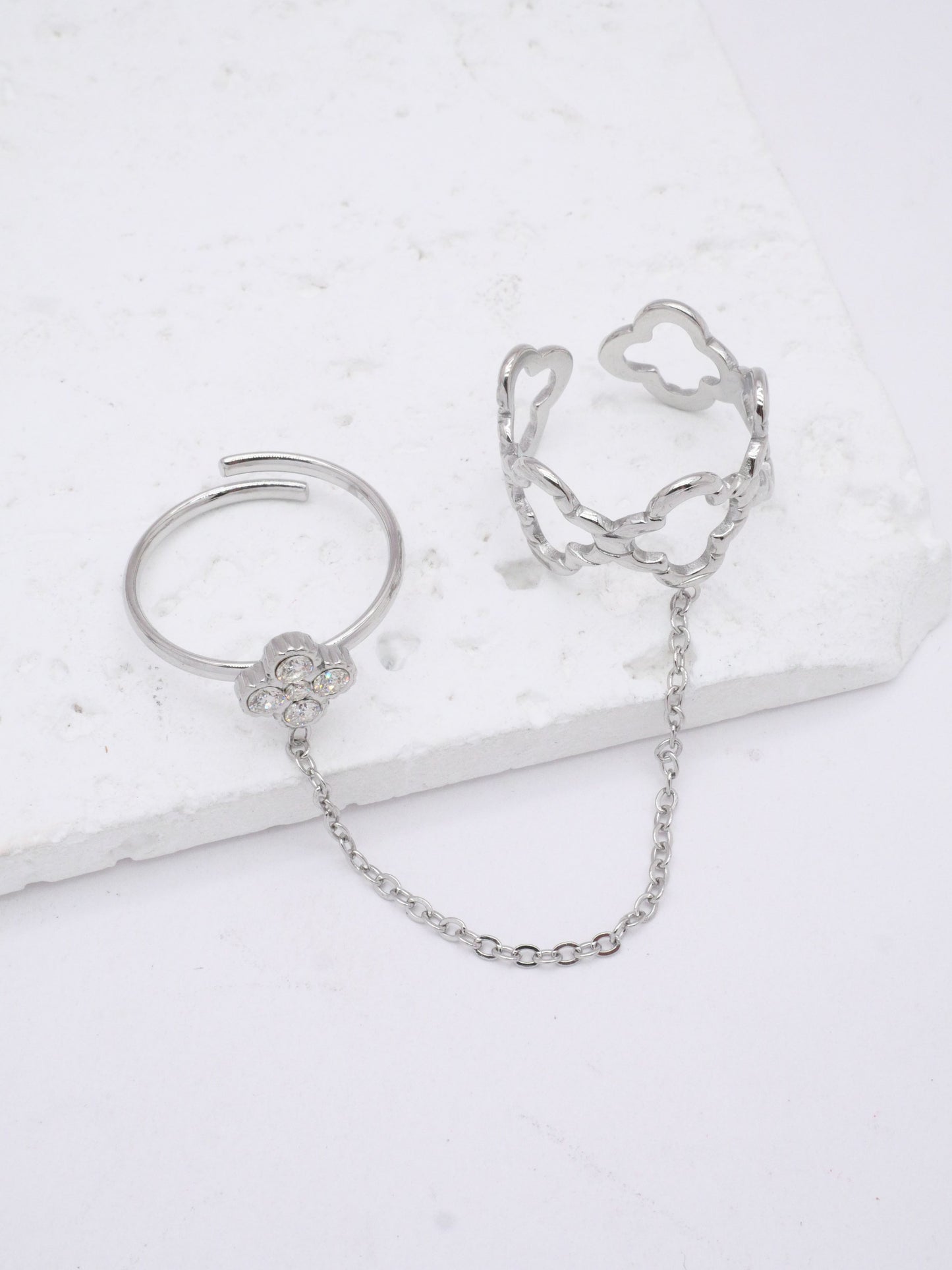 Bague DOUBLE STRASSY