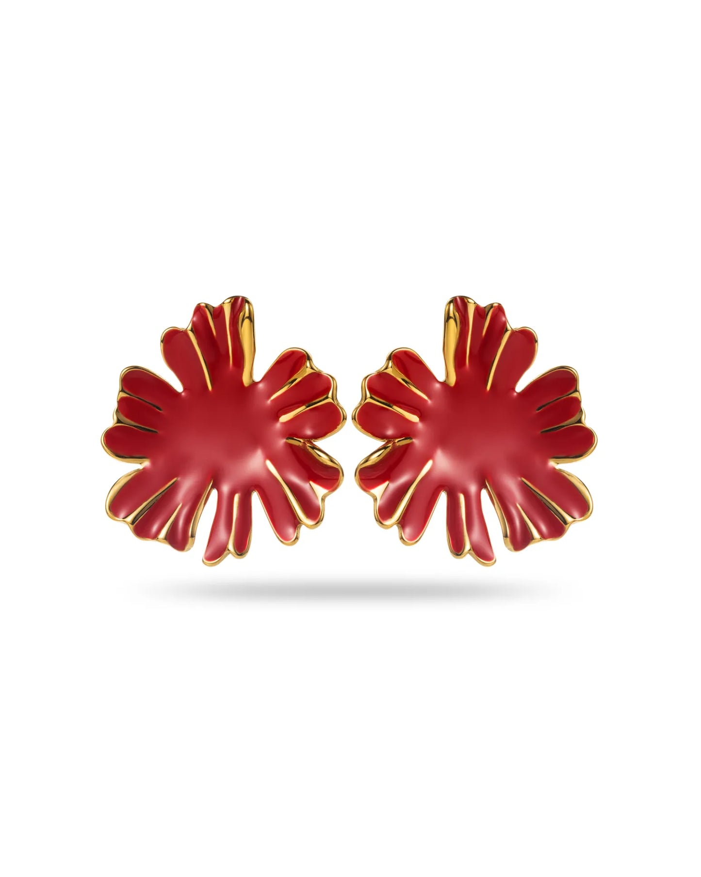 Boucle d’oreille RYNA ROUGE