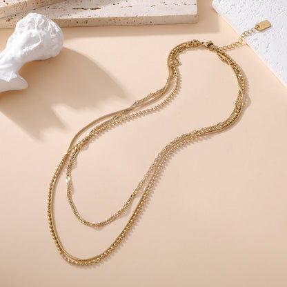 Collier TRIPLE LUCIE