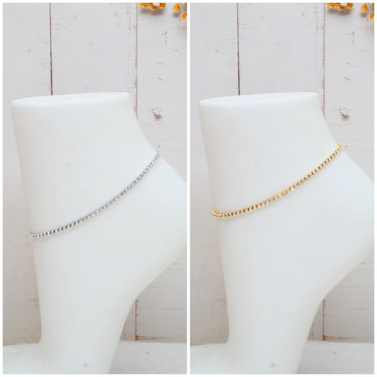 Chaîne de cheville STRASS