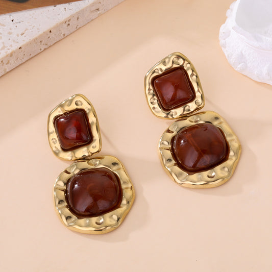 Boucle d’oreille AMBRE