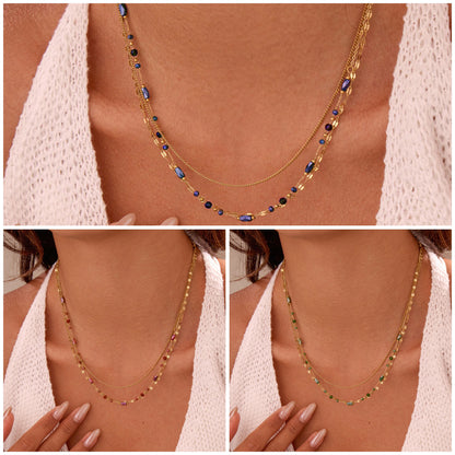Collier TRIPLE LINA