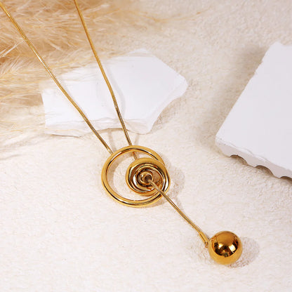 Collier sautoir NOEUD