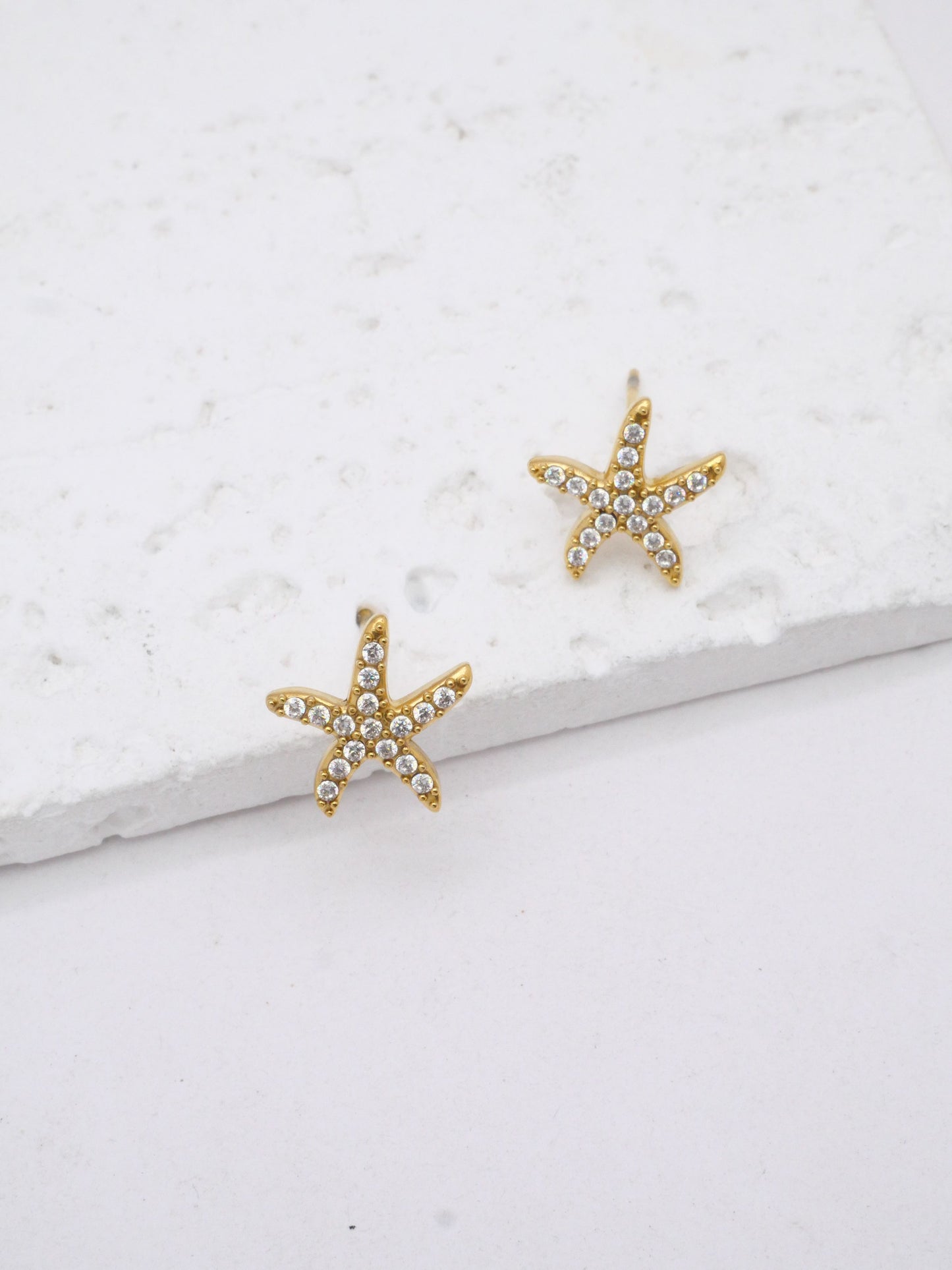Boucle d’oreille MER STRASS