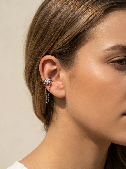 Ear cuff fleur LISA
