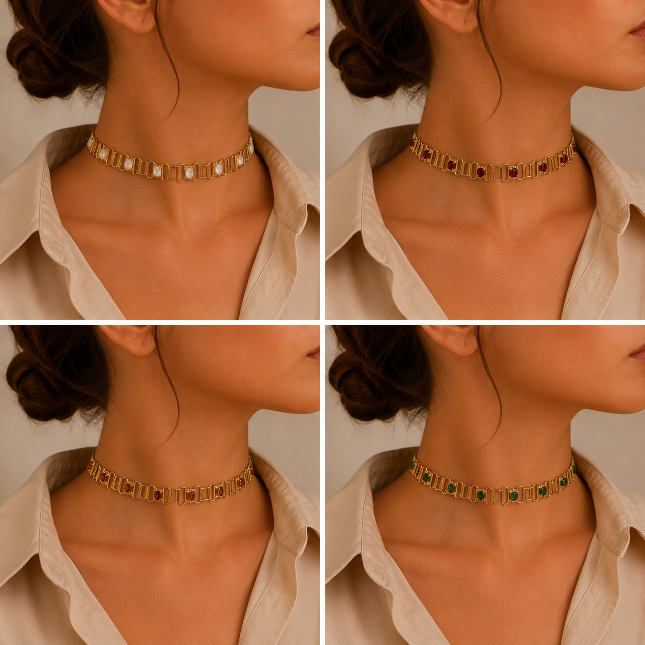 Collier CHOKER INA