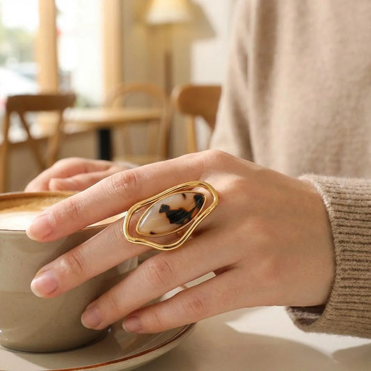 Bague LÉOPARD LUNA