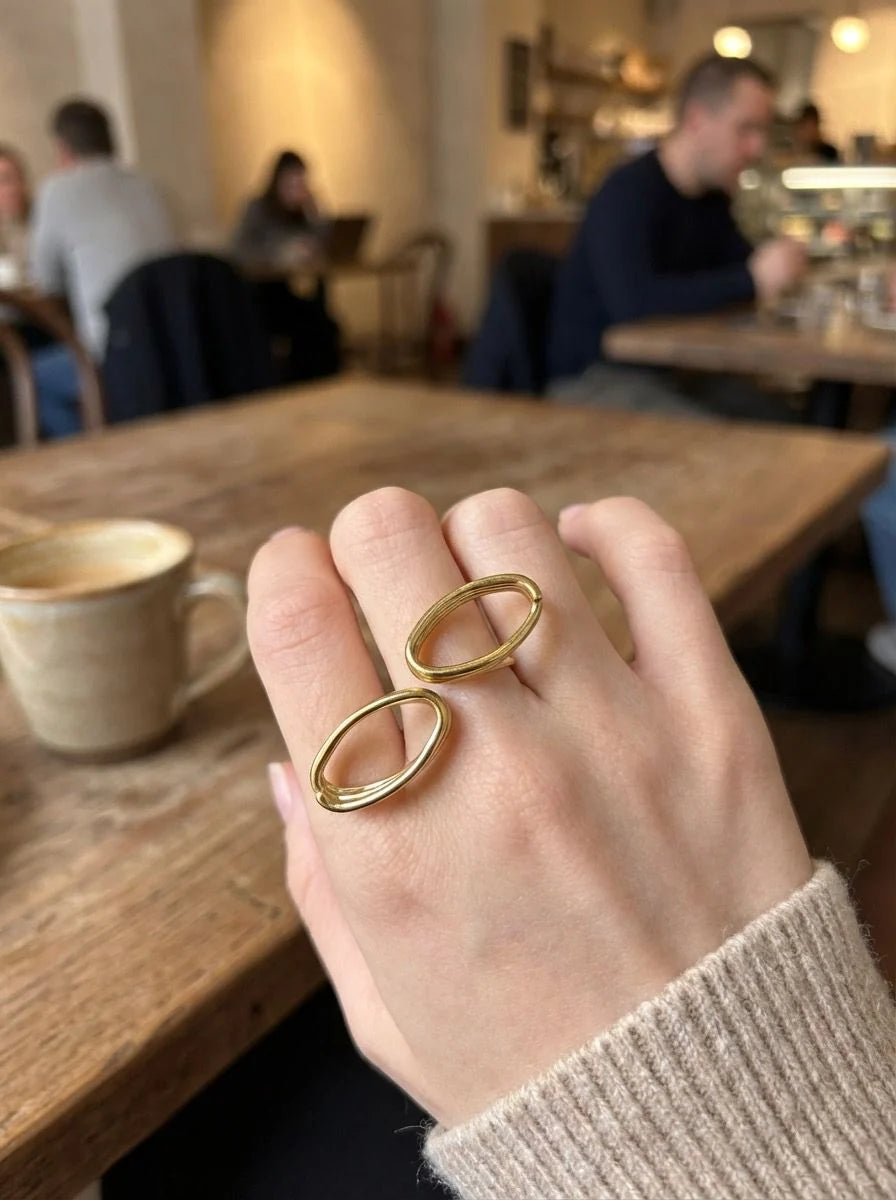 Bague double ÉLINE