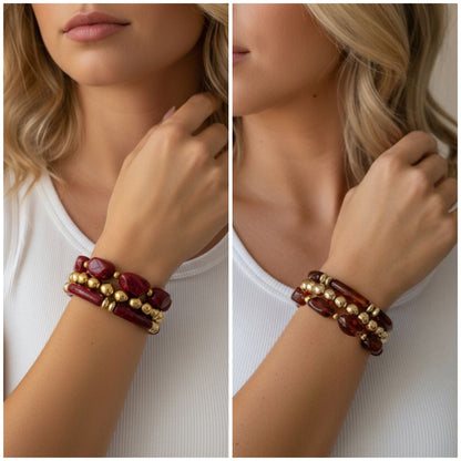 Bracelet lot de 3 CARO