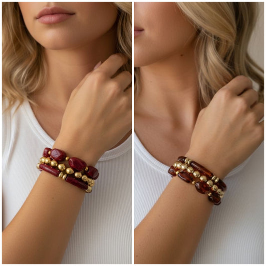 Bracelet lot de 3 CARO