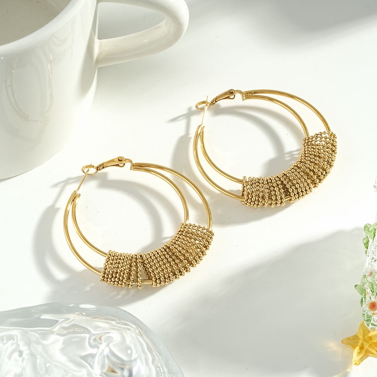 Boucle d’oreille créole ELA
