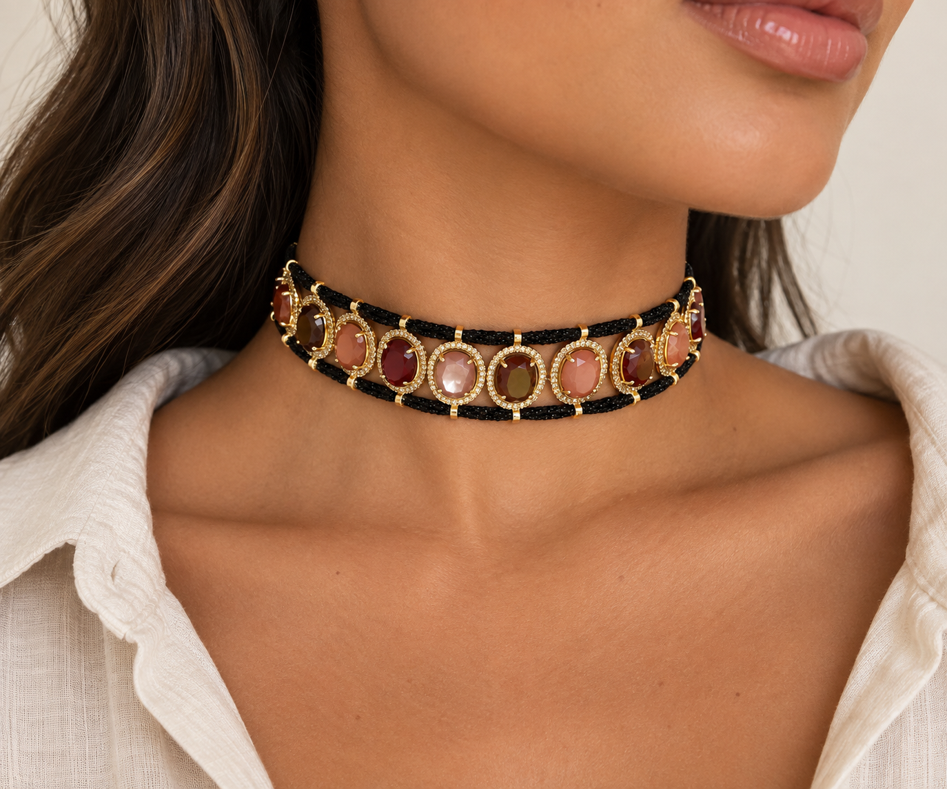 Collier CHOKER UNA