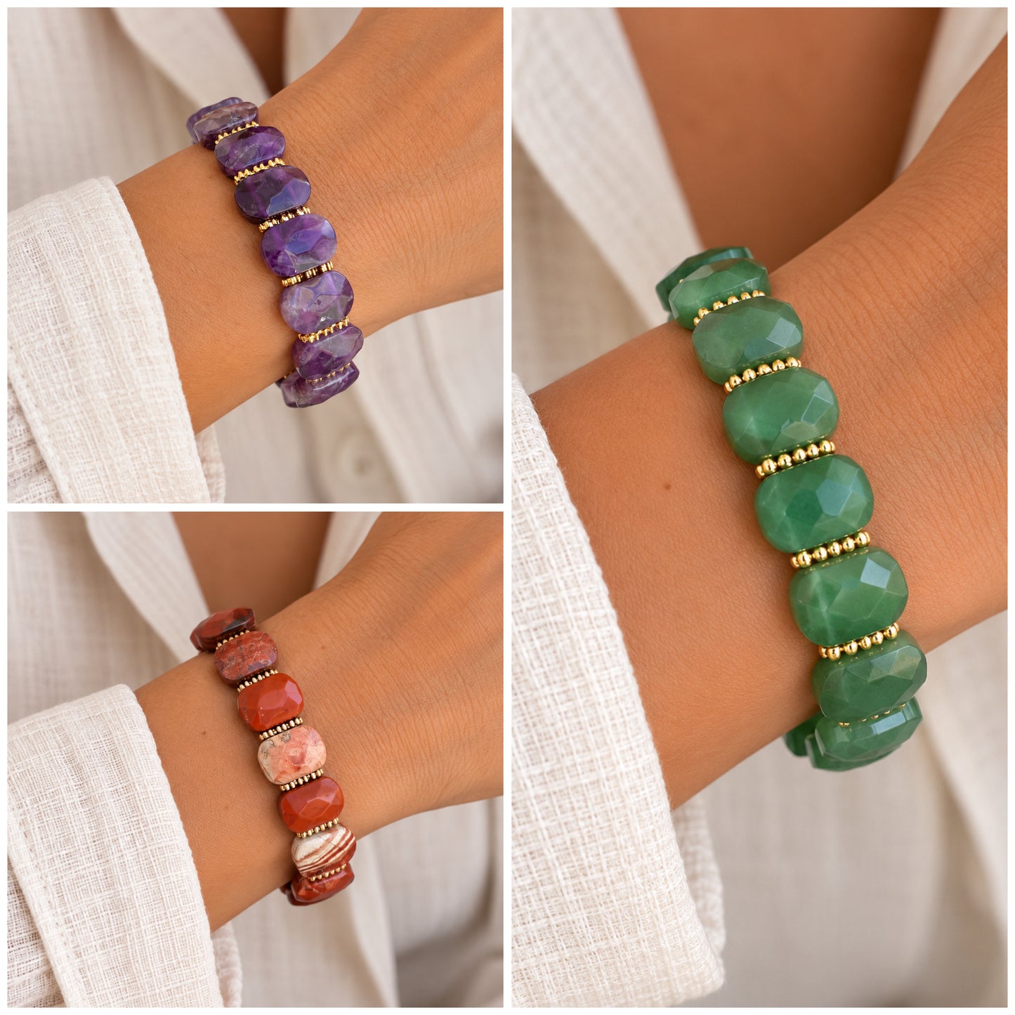 Bracelet élastique PIERRE INA