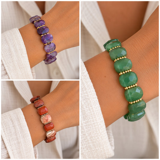 Bracelet élastique PIERRE INA