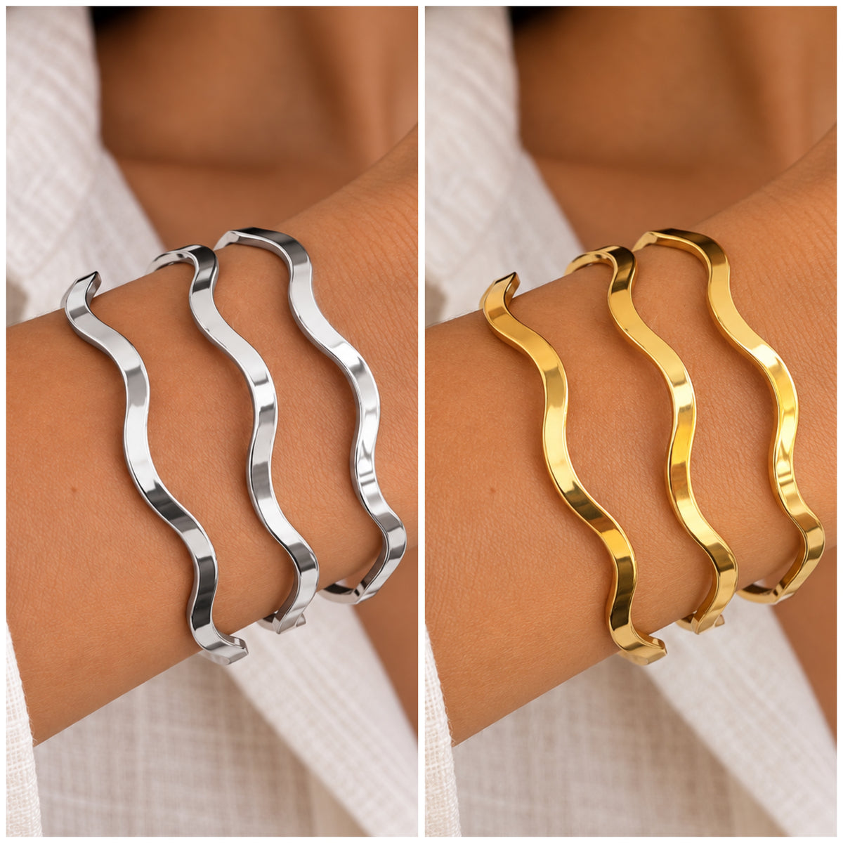 Bracelet JONC TRIO LILI