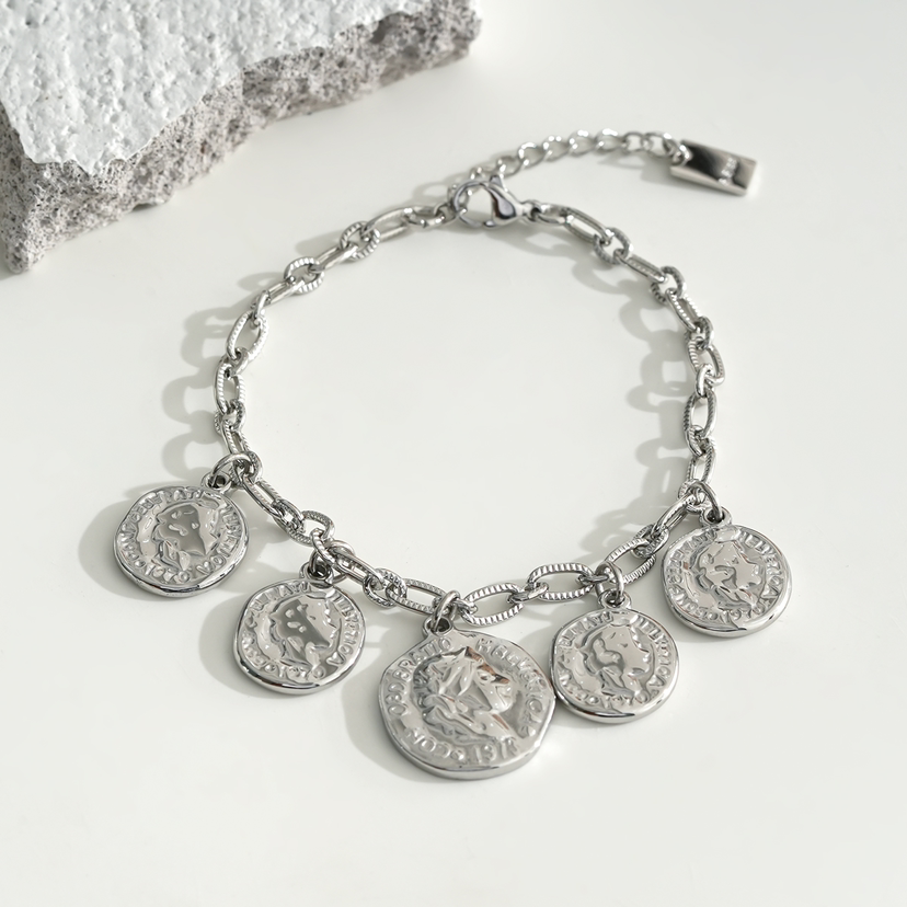Bracelet pièce GIA